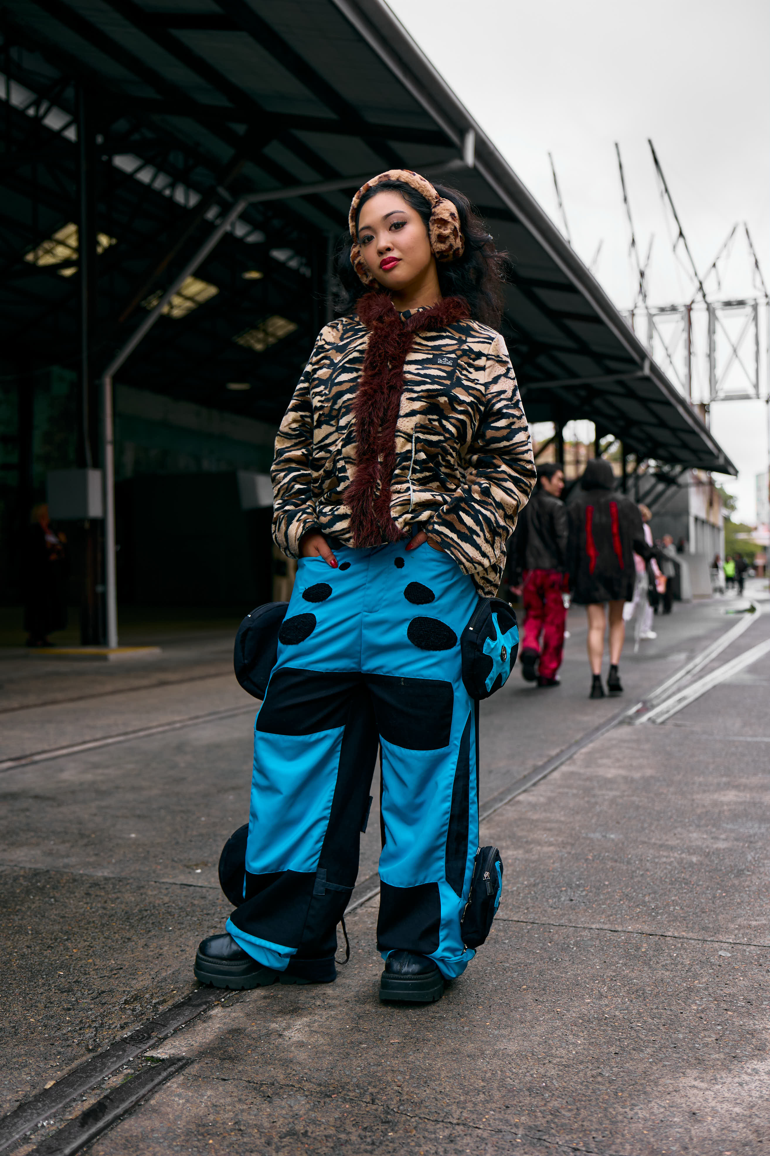 Kylah Owo at Australian fashion Week 2025 Sydney. Photo taken by Aidan McCorry | Chromatic Times