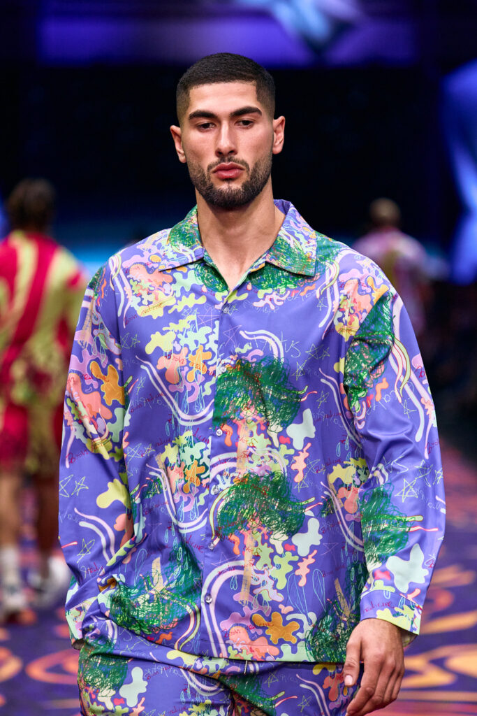 2025 Back In Blak Melbourne fashion Festival runway taken by Melbourne fashion photographer Aidan McCorry chromatic times