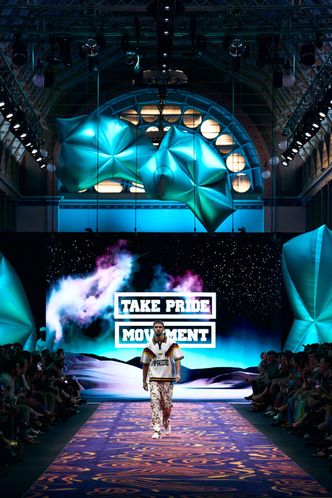 2025 Back In Blak Melbourne fashion Festival runway taken by Melbourne fashion photographer Aidan McCorry chromatic times