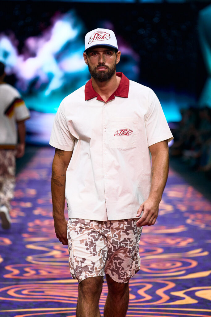 2025 Back In Blak Melbourne fashion Festival runway taken by Melbourne fashion photographer Aidan McCorry chromatic times