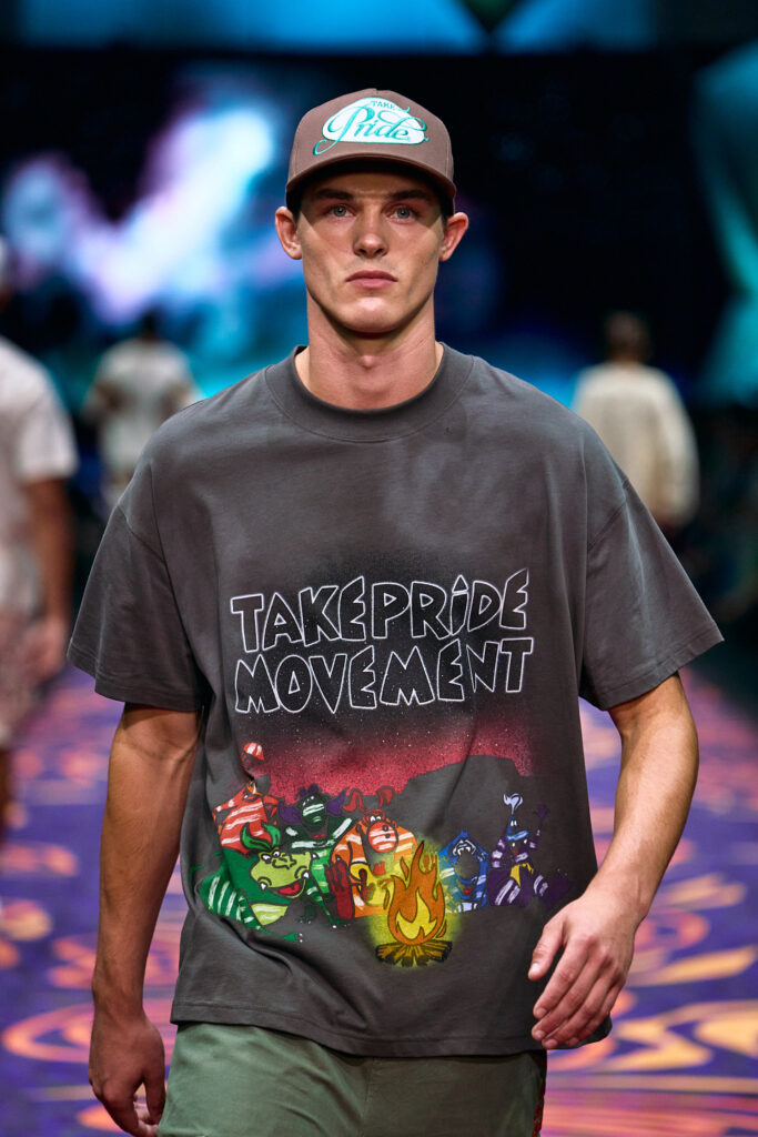 2025 Back In Blak Melbourne fashion Festival runway taken by Melbourne fashion photographer Aidan McCorry chromatic times