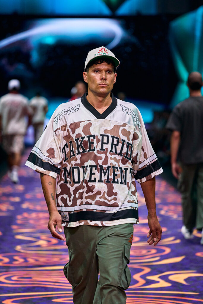 2025 Back In Blak Melbourne fashion Festival runway taken by Melbourne fashion photographer Aidan McCorry chromatic times