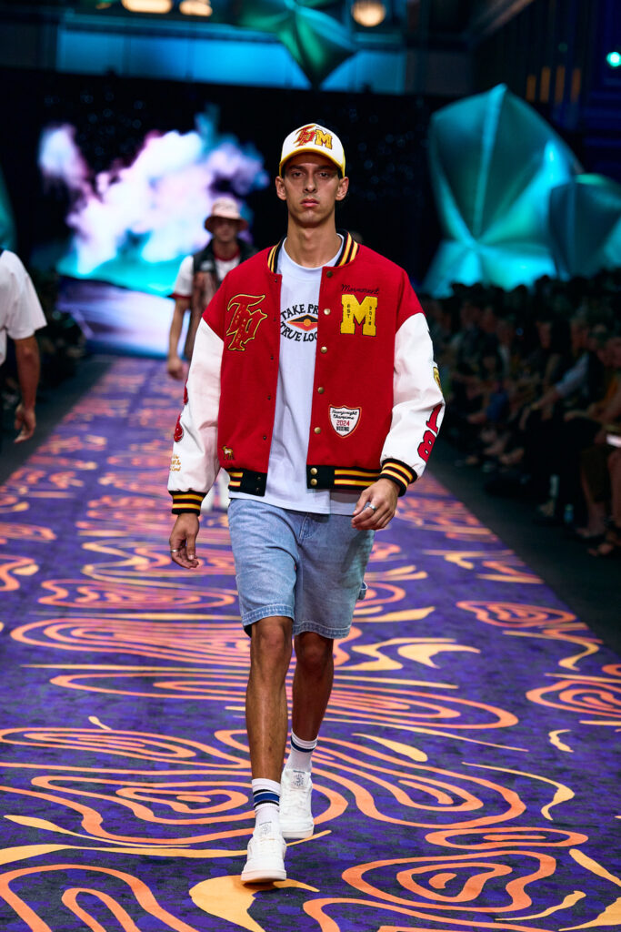 2025 Back In Blak Melbourne fashion Festival runway taken by Melbourne fashion photographer Aidan McCorry chromatic times