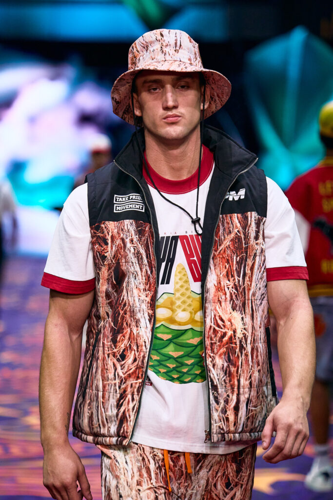 2025 Back In Blak Melbourne fashion Festival runway taken by Melbourne fashion photographer Aidan McCorry chromatic times