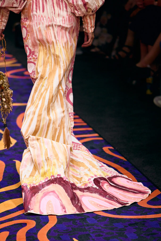 2025 Back In Blak Melbourne fashion Festival runway taken by Melbourne fashion photographer Aidan McCorry chromatic times