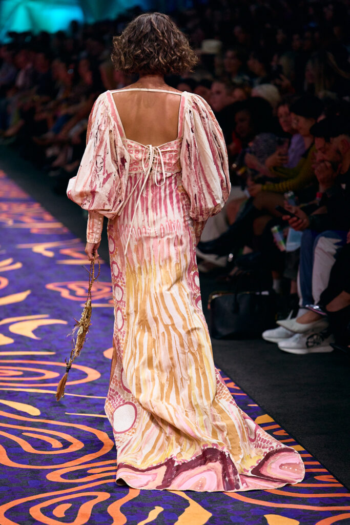 2025 Back In Blak Melbourne fashion Festival runway taken by Melbourne fashion photographer Aidan McCorry chromatic times