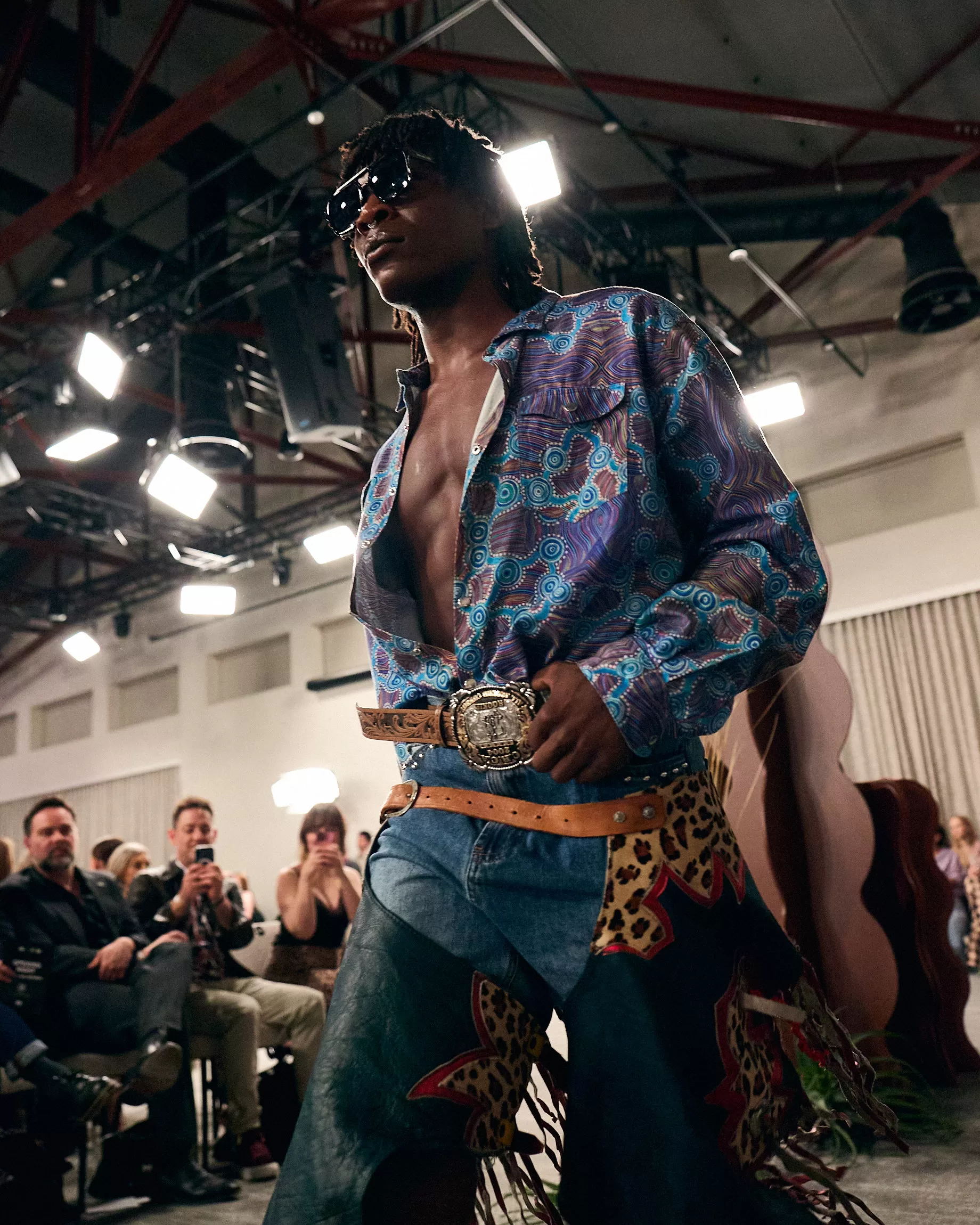 ganbu marra Runway MFW 2025 Opening Night